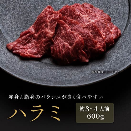 焼肉 ハラミ 外国産 300g×2P