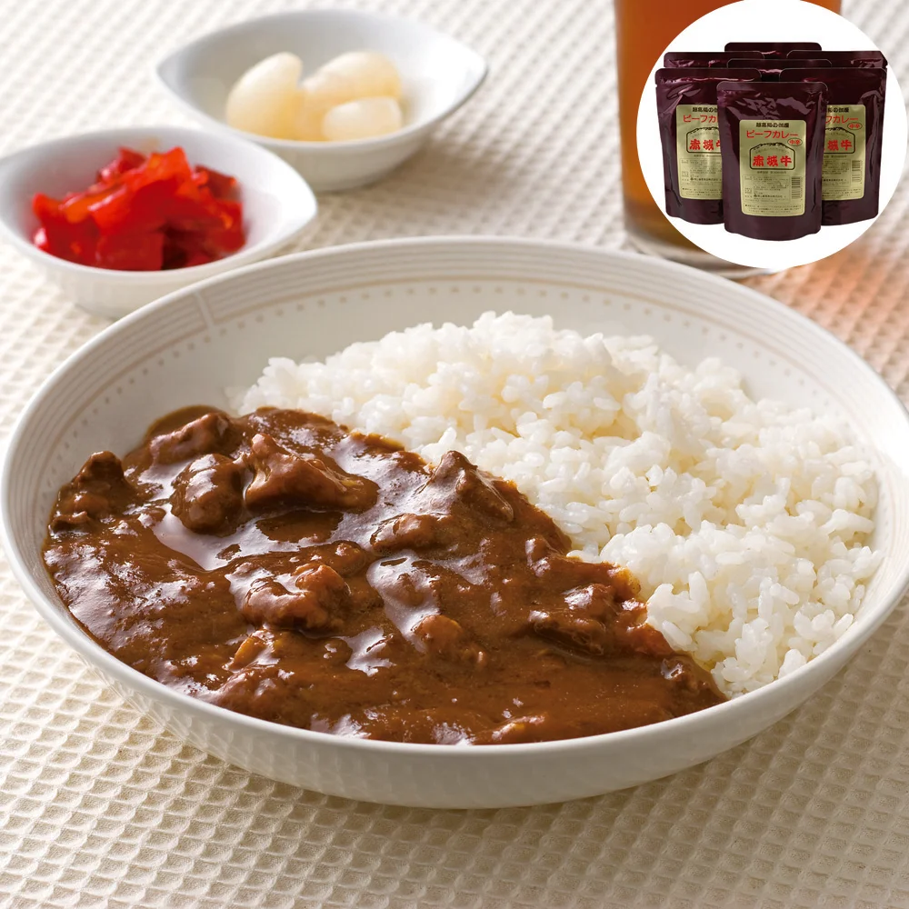 群馬 赤城牛カレー ゴールドタイプ 200g×7 (中辛)
