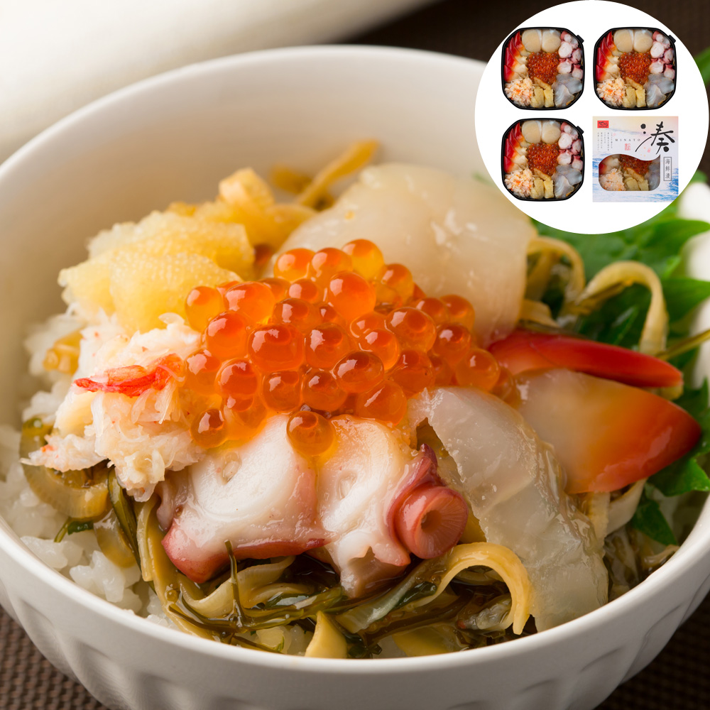 7種海鮮 松前漬 Bセット (300g×4個)