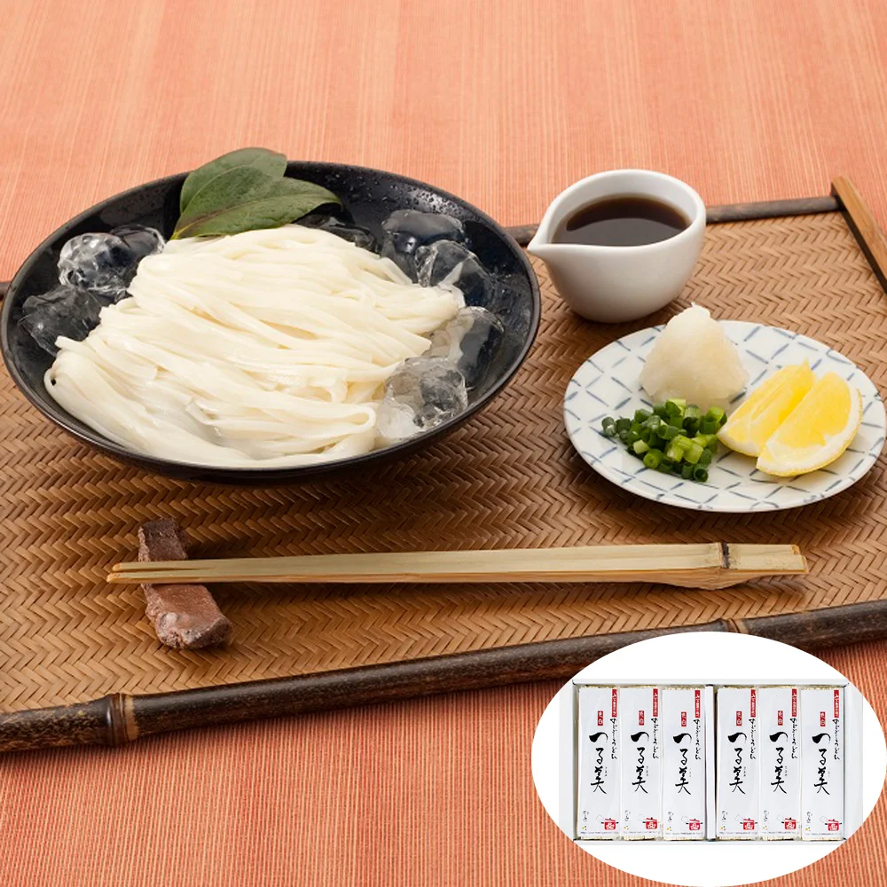 手延べのどごしうどん 「つる美」