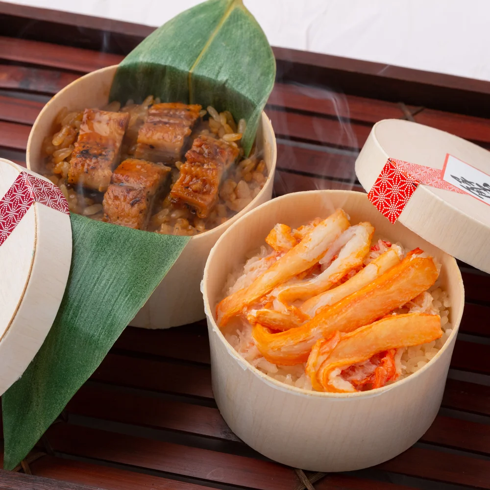 うなぎおこわ&かにおこわセット