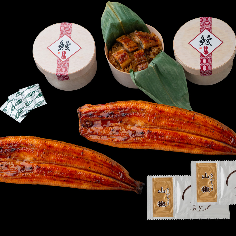 うなぎ問屋の蒲焼き(長焼)・おこわ詰合せ