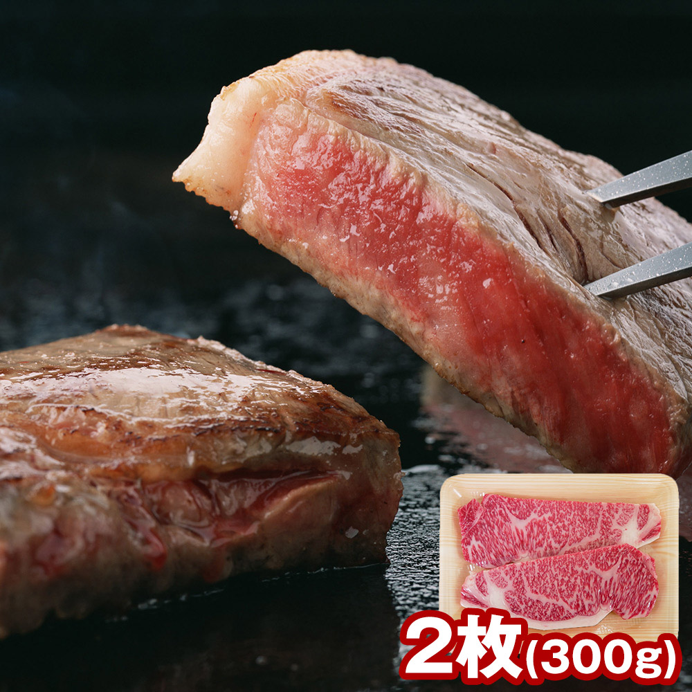 岐阜 飛騨牛 サーロインステーキ 2枚 300g