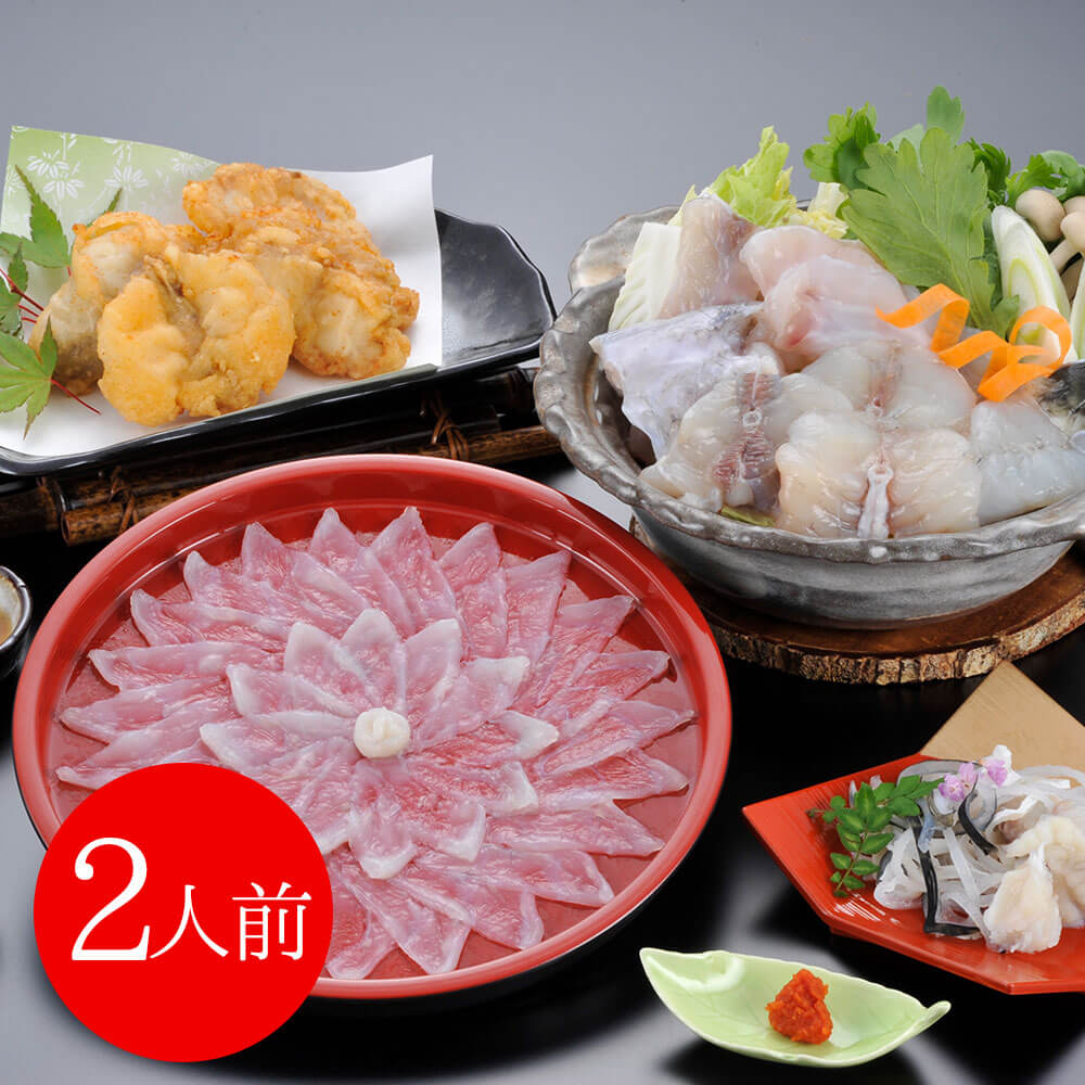 福岡 「ふく太郎本部」 ふく冬の懐石(2人前)