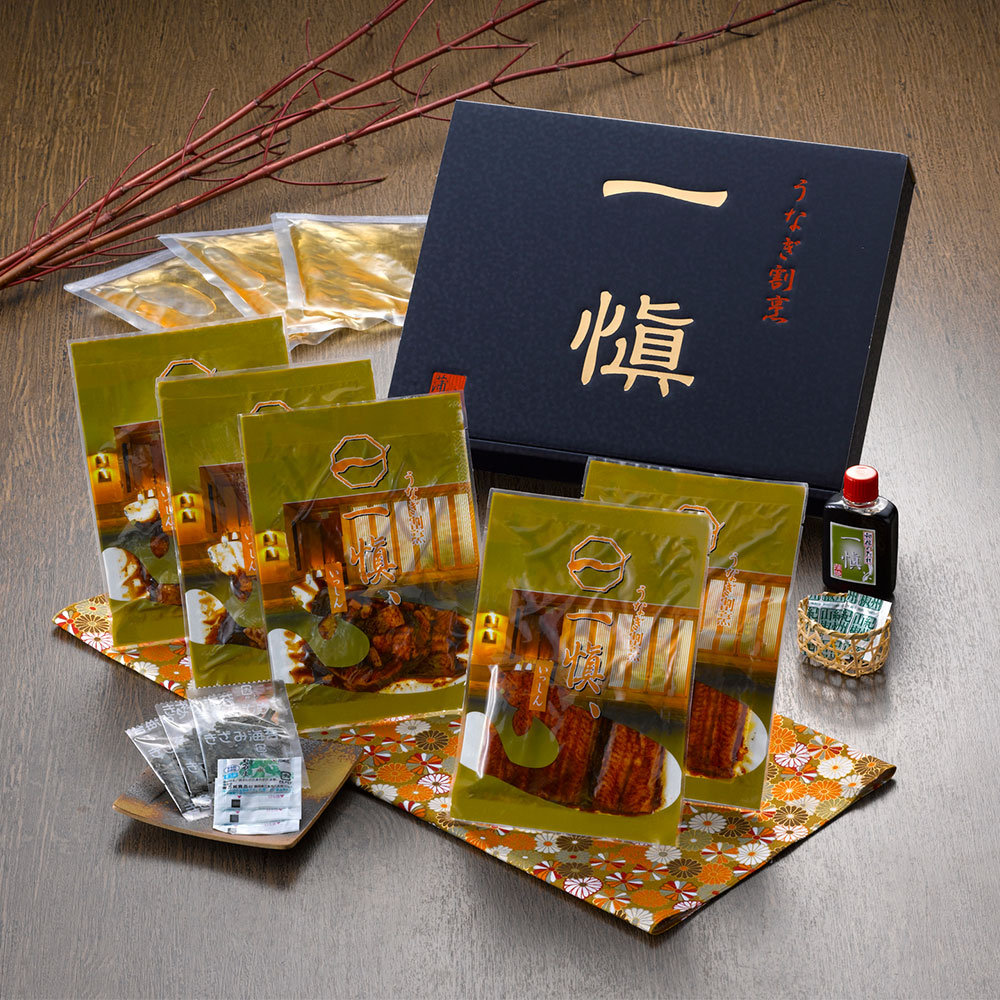 うなぎ割烹 「一愼」 蒲焼と一愼ひつまぶしセット(その4)