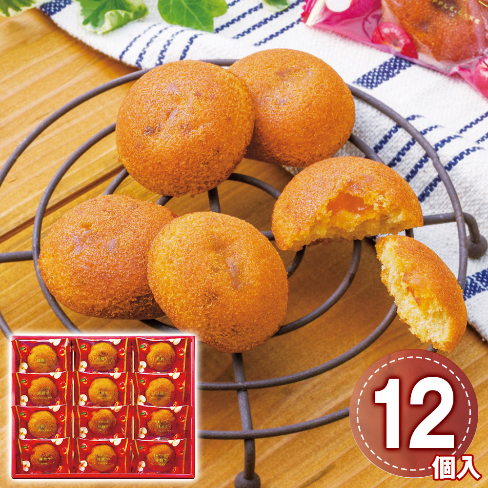 ひととえ 果実たっぷり ふじ林檎ケーキ 12個