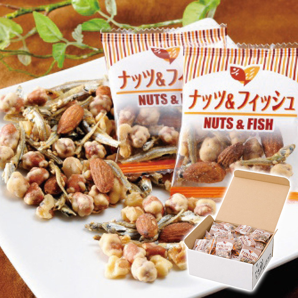 竹新 ナッツ&フィッシュ