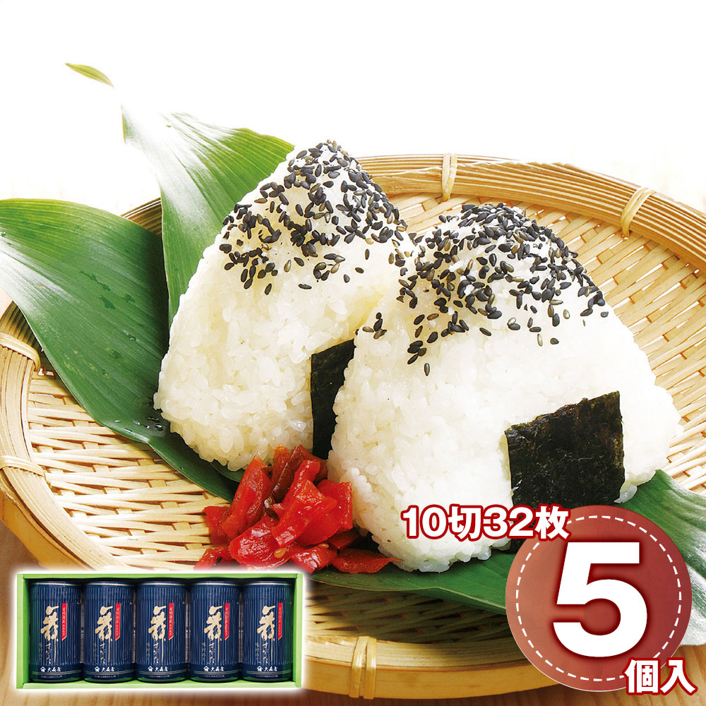 大森屋 舞すがた味のり卓上詰合せ 5個